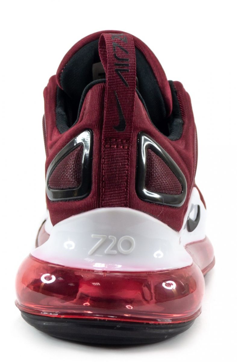 Nike Air Max 720 Maroon, бордовые, нейлон, мужские, женские