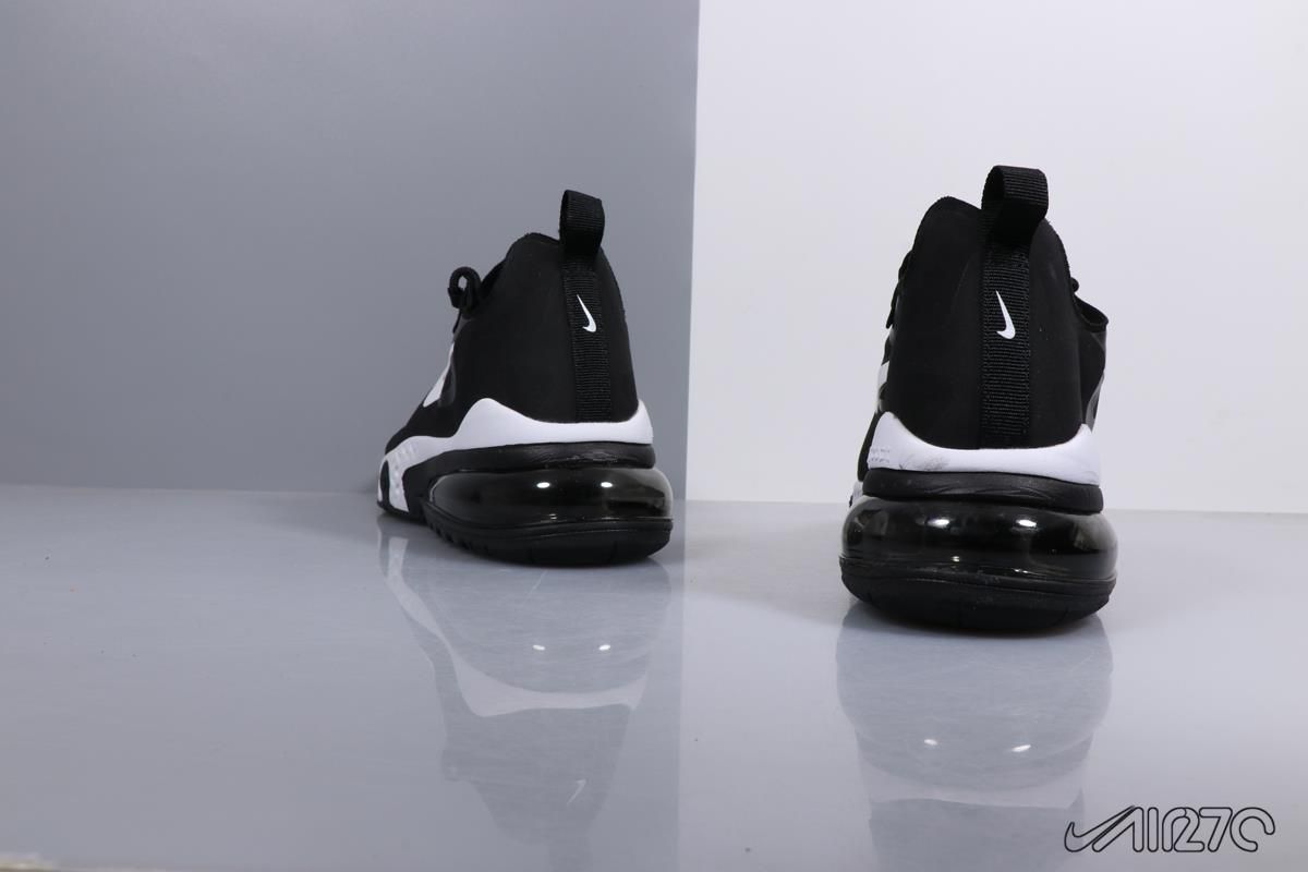 Nike Air Max 270, черно-белые, нейлон, женские, мужские