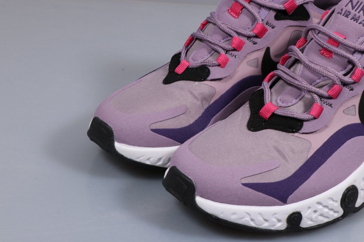 Nike Air Max 270, фиолетовый с черным, нейлон, женские