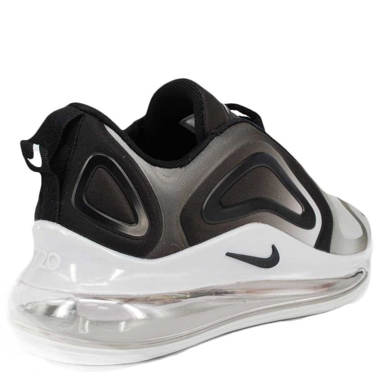 Nike Air Max 720, черный с серым, нейлон, мужские