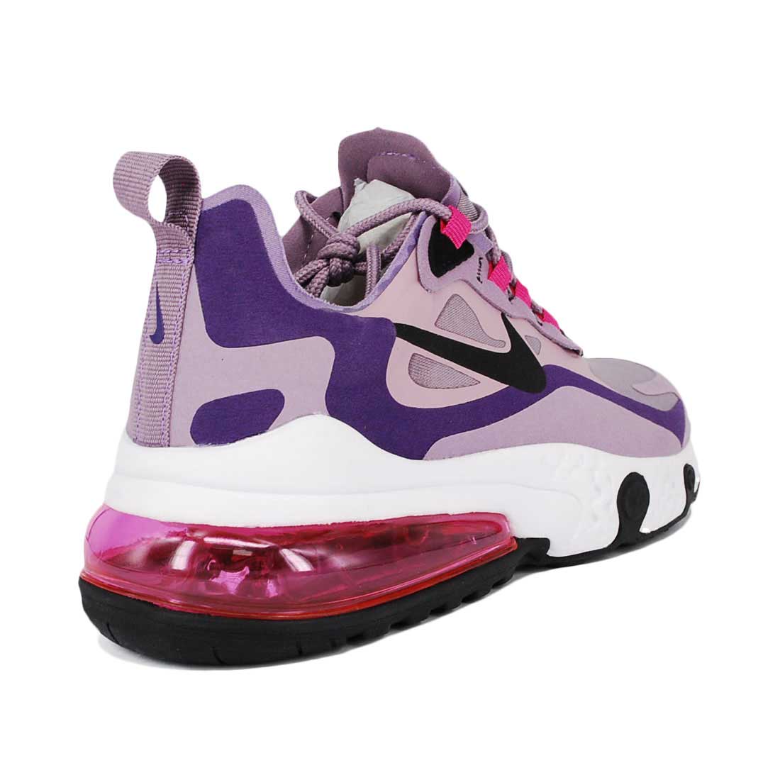 Nike Air Max 270, фиолетовый с черным, нейлон, женские